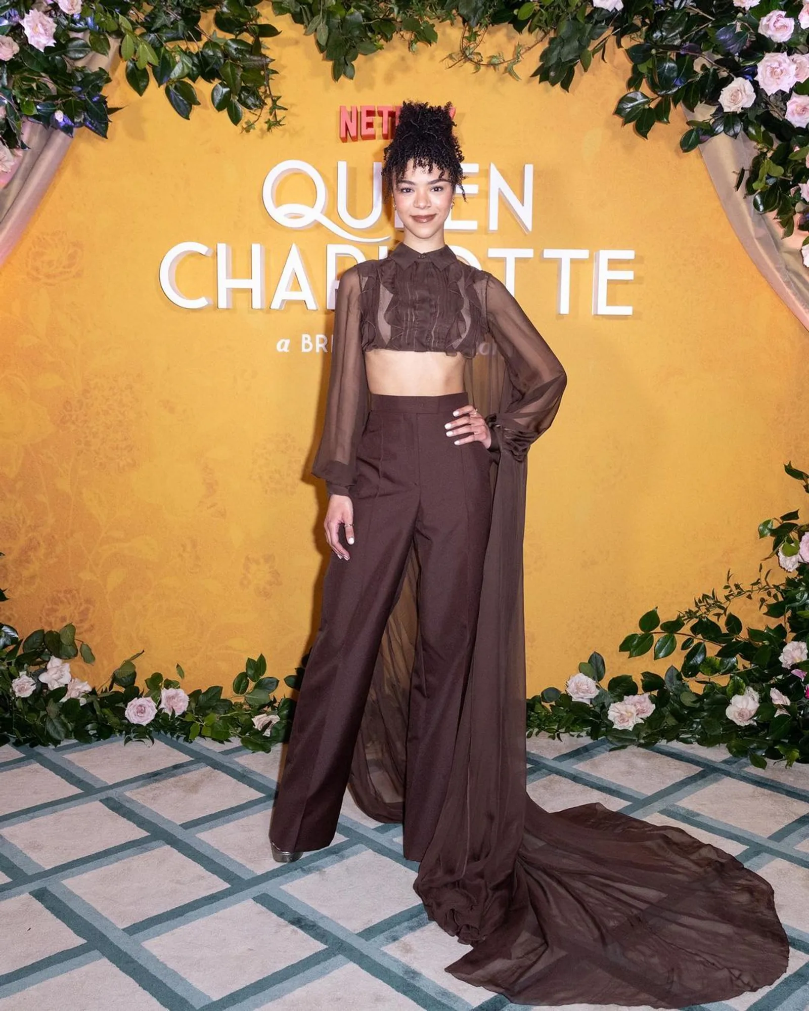 Gaya Asli India Amarteifio, Pemeran Queen Charlotte di Netflix