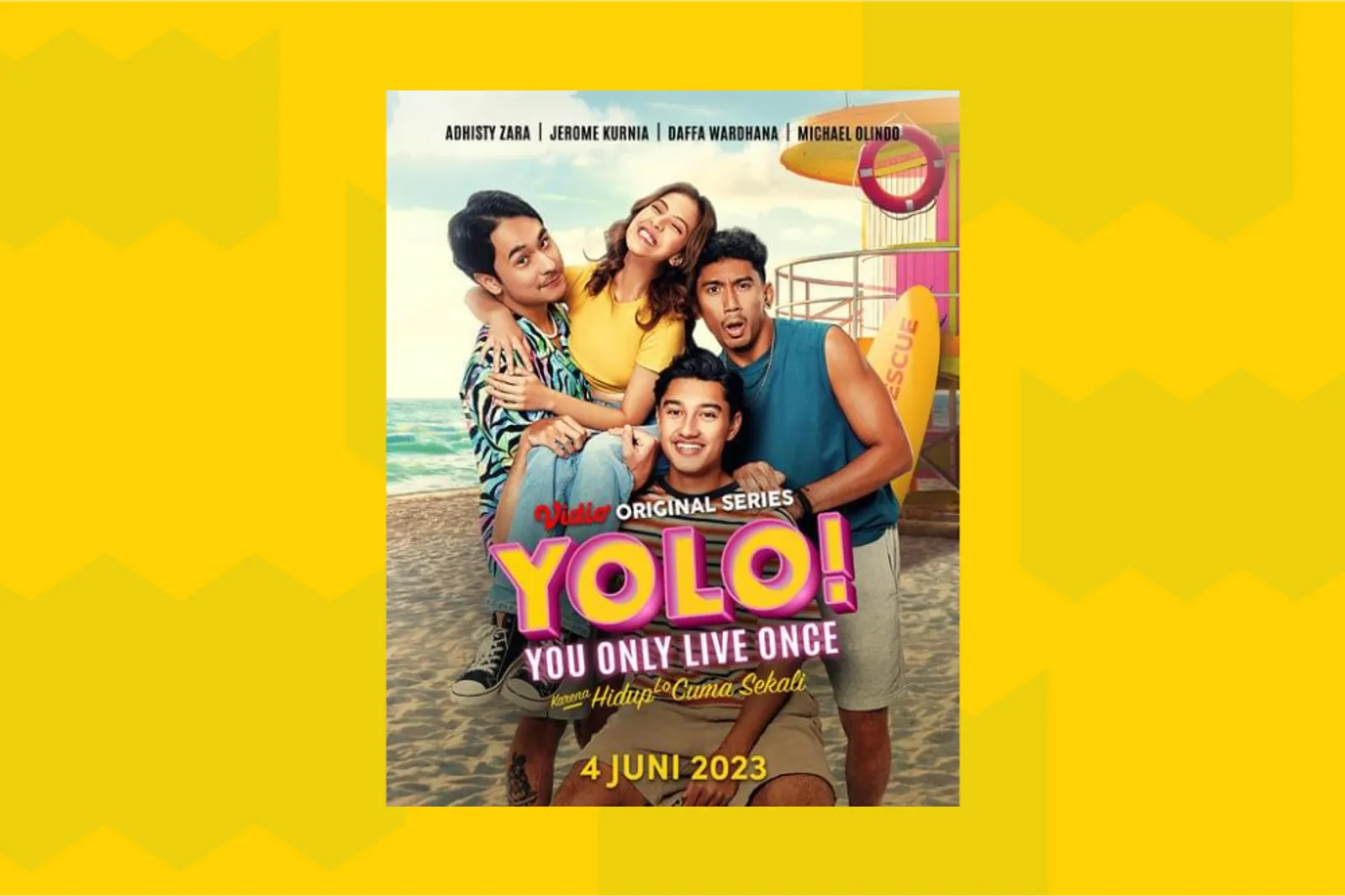 5 Fakta Serial 'YOLO!', Adhisty Zara Jadi Sosok Berjiwa Bebas