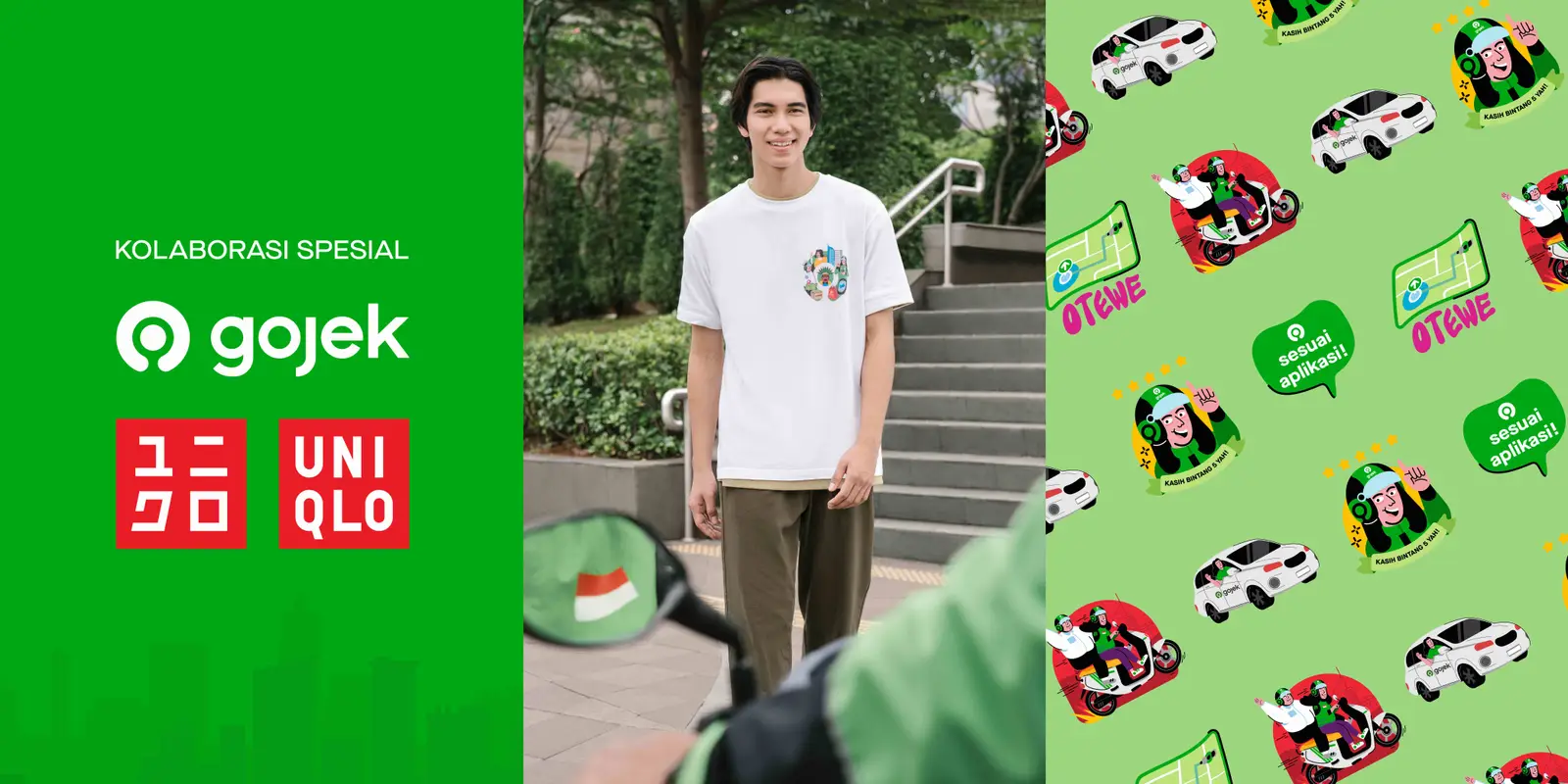 Eksklusif! Gojek x UNIQLO Luncurkan Desain Ikonik pada Kaus UTme!