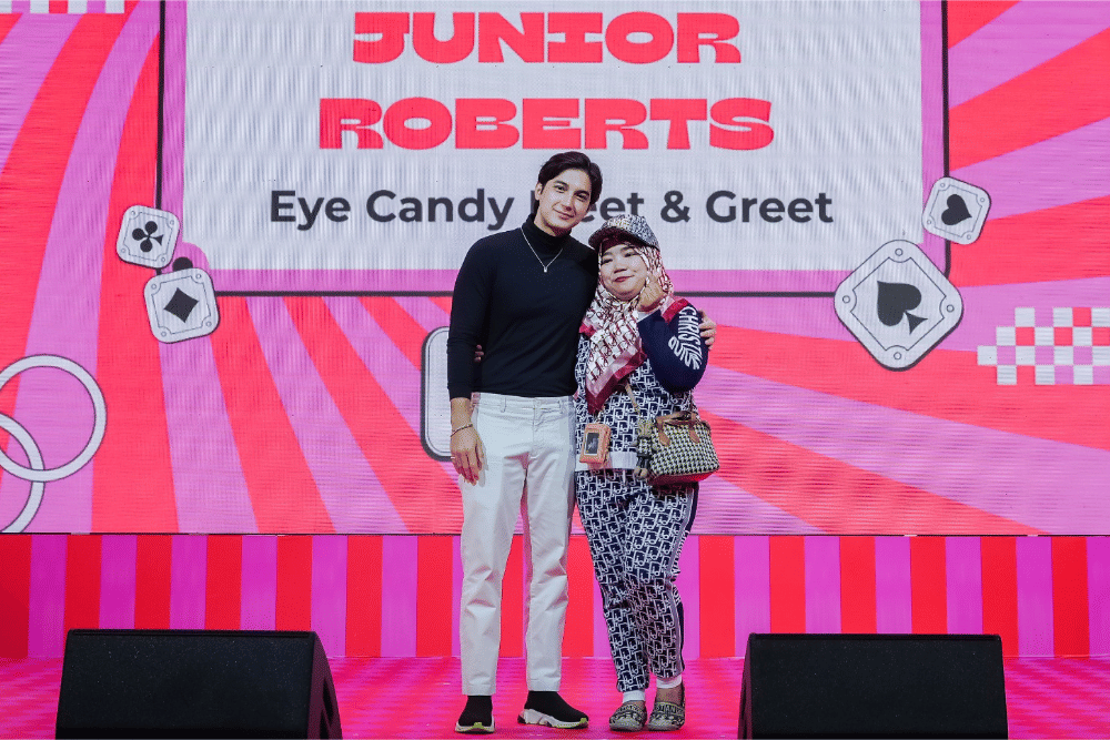 Hangatnya Suasana Meet & Greet with Junior Roberts