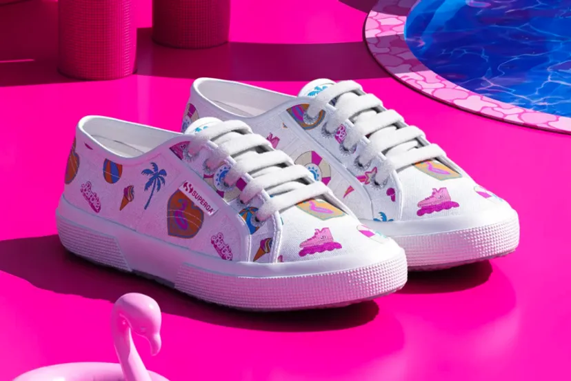 Gemas! Intip Koleksi Sepatu Kolaborasi Superga x Barbie The Movie