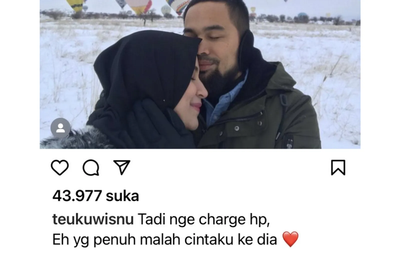 25 Gombalan Kocak a la Teuku Wisnu, Ampuh Bikin Pasangan Ketawa