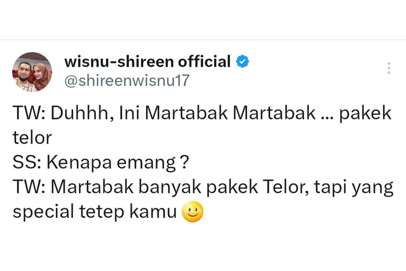 25 Gombalan Kocak a la Teuku Wisnu, Ampuh Bikin Pasangan Ketawa