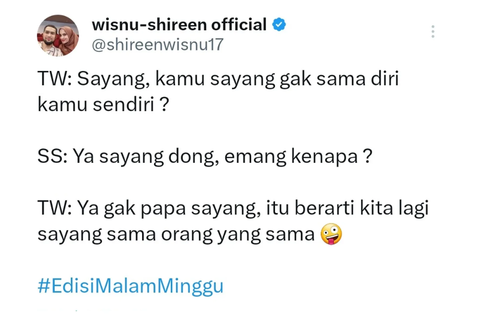 25 Gombalan Kocak a la Teuku Wisnu, Ampuh Bikin Pasangan Ketawa