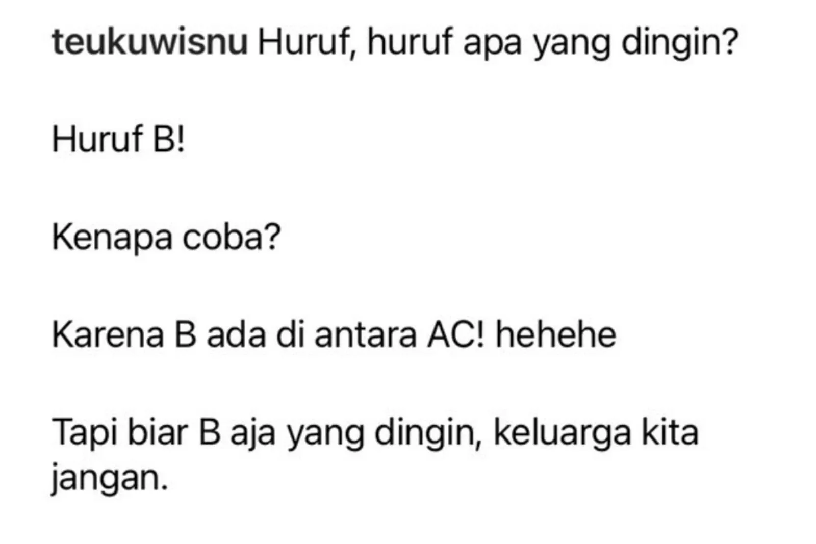 25 Gombalan Kocak a la Teuku Wisnu, Ampuh Bikin Pasangan Ketawa