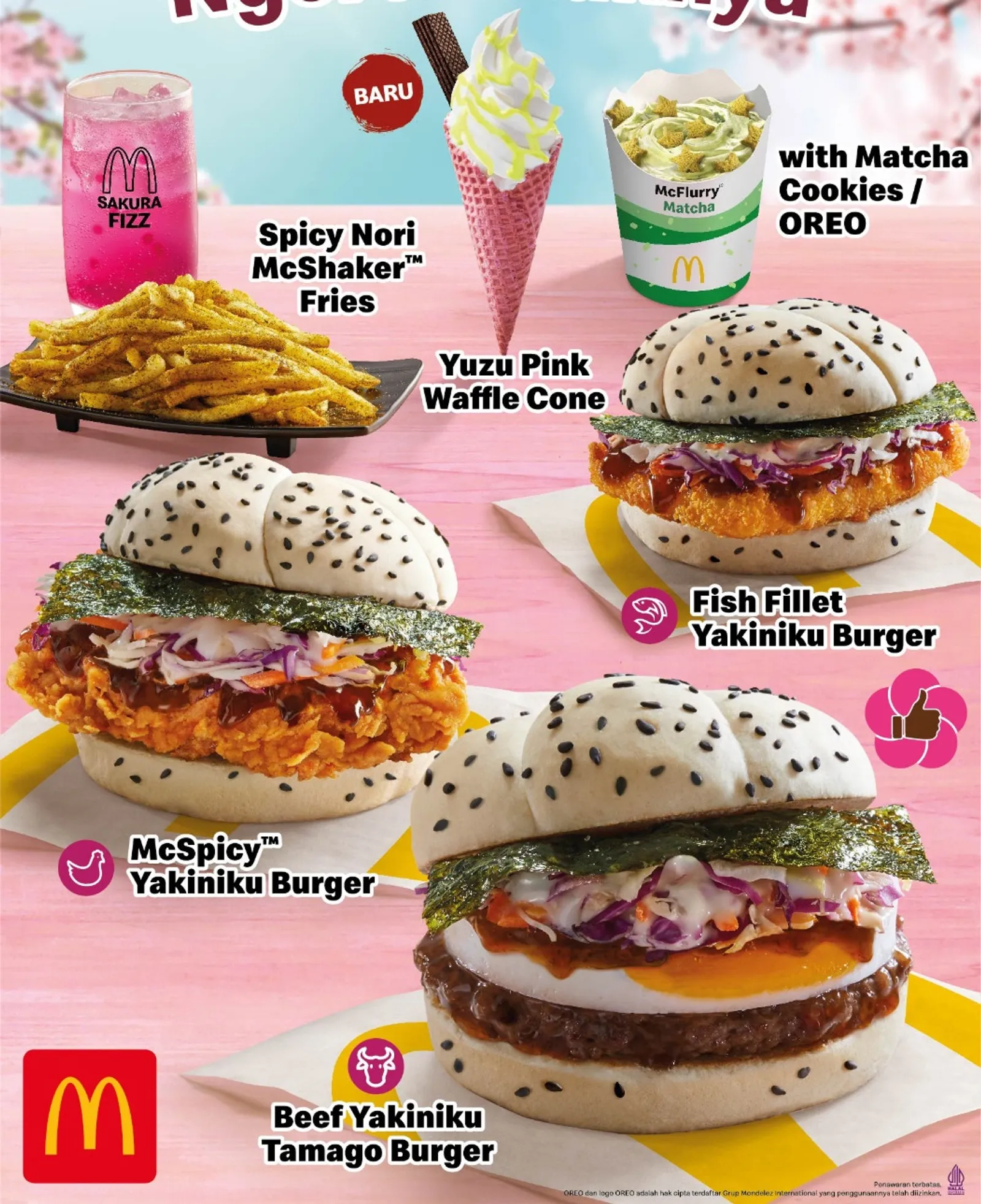 Sambut Liburan Musim Panas, McDonald's Hadirkan Menu Taste Of Japan