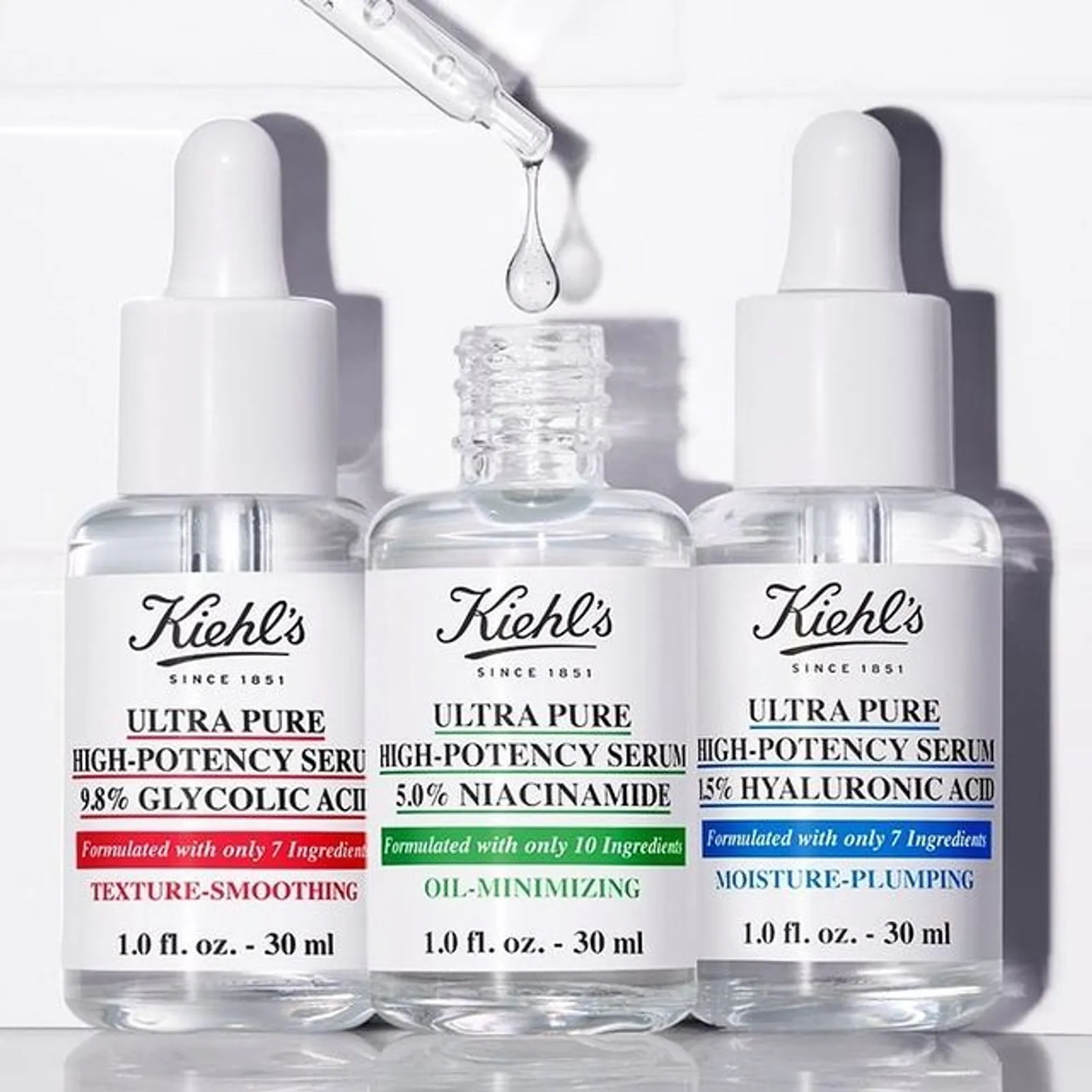 3 Serum Baru dari Kiehl's, Formula Minimal dengan Hasil Optimal 