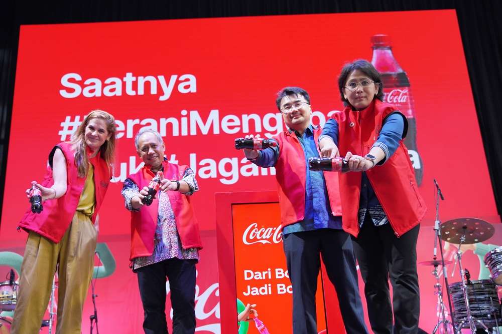 Coca-Cola Rilis 100% Botol Daur Ulang