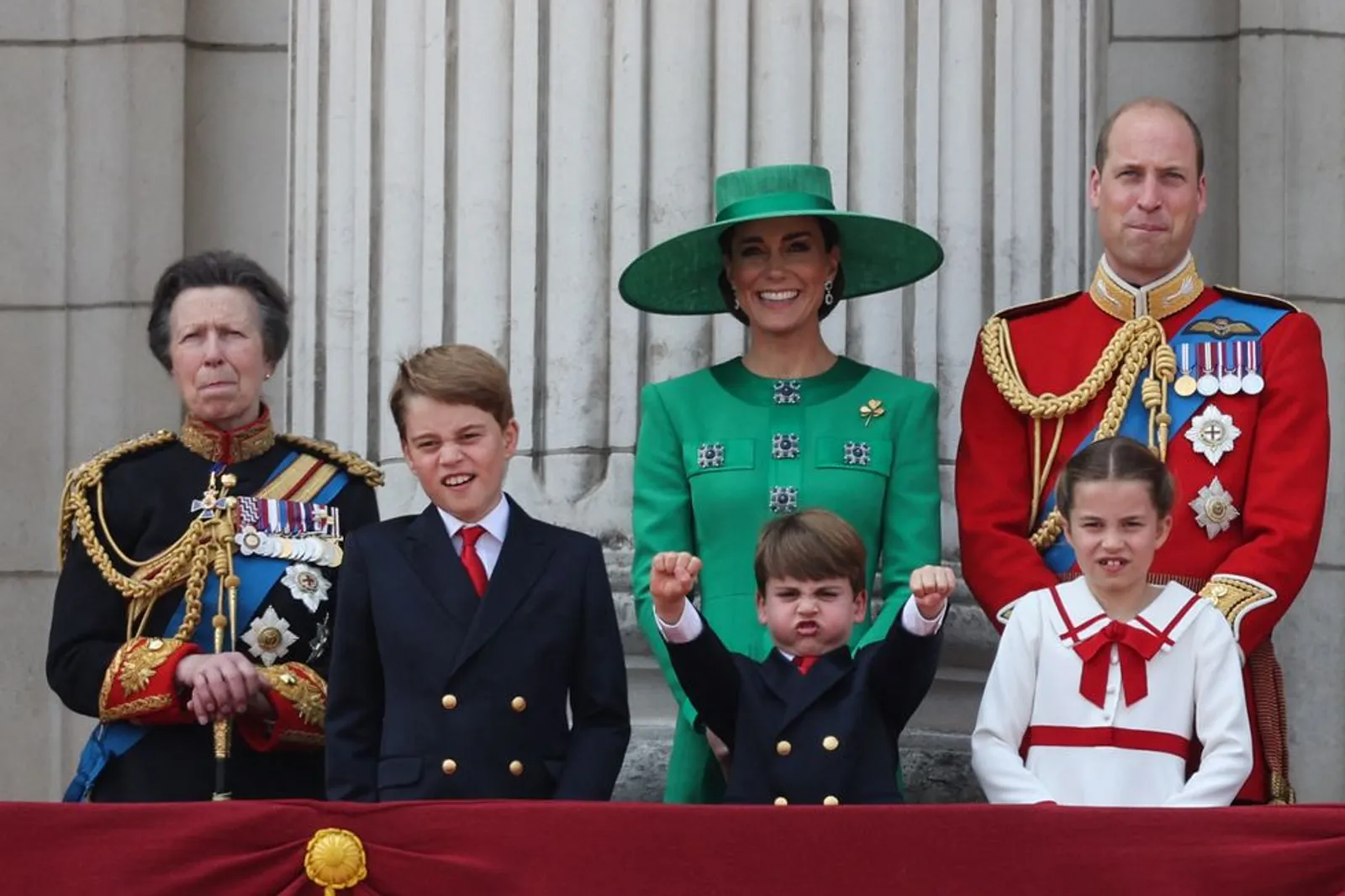 Penampilan British Royal Family di Trooping the Color 2023 Parade