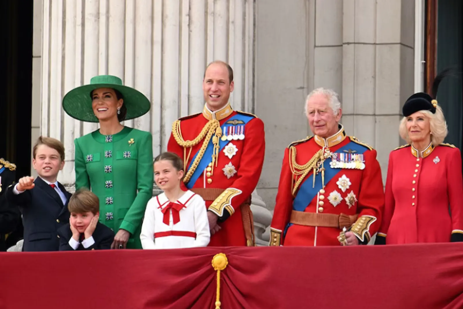 Penampilan British Royal Family di Trooping the Color 2023 Parade