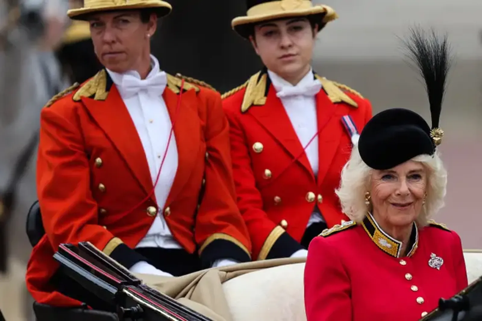 Penampilan British Royal Family di Trooping the Color 2023 Parade