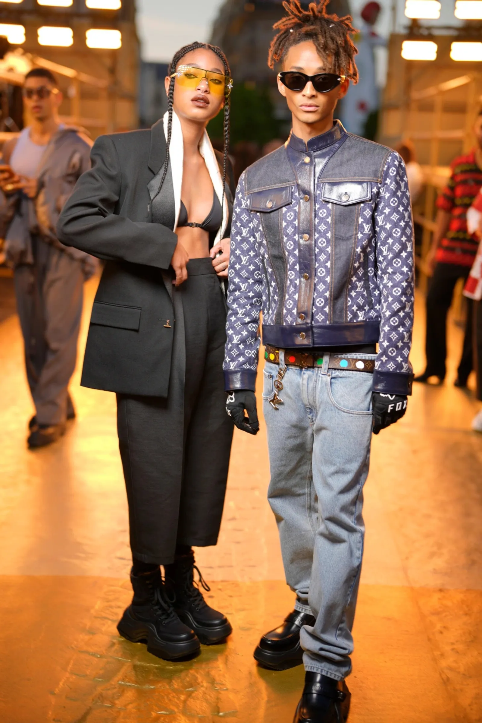 Gaya Para Artis yang Hadir di Fashion Show Louis Vuitton Men's S/S 24