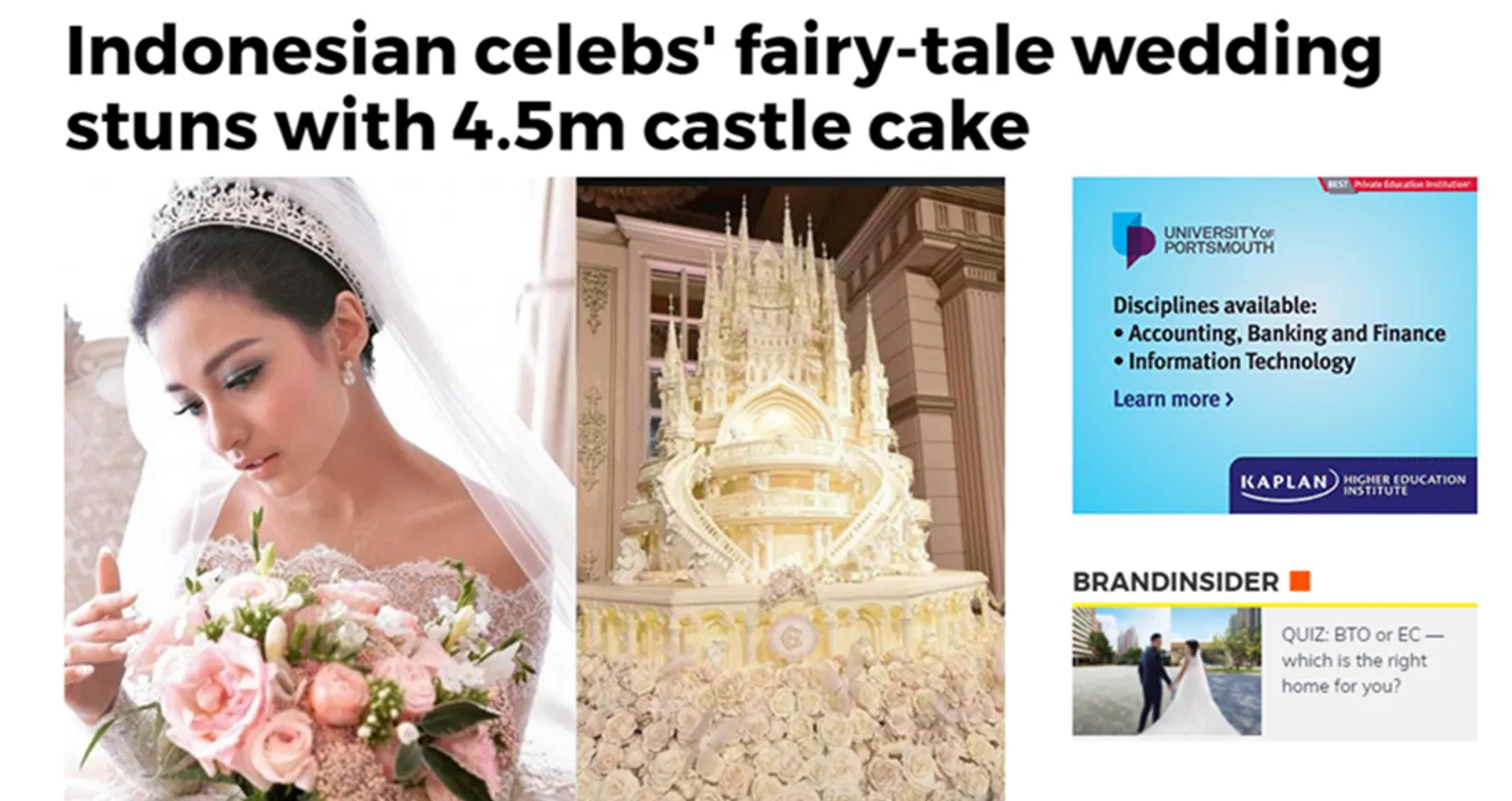 Unik, Pernikahan 5 Seleb Indonesia Ini Viral di Media Luar Negeri