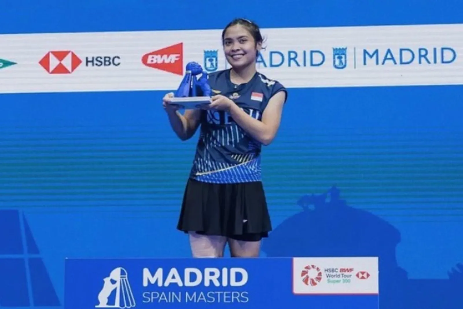 Profil Gregoria Mariska, Sang Juara Spain Masters 2023