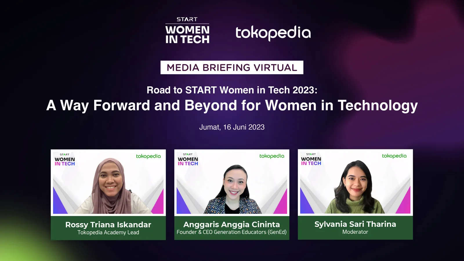 START Women in Tech Tokopedia, Berdayakan Perempuan Pegiat Teknologi