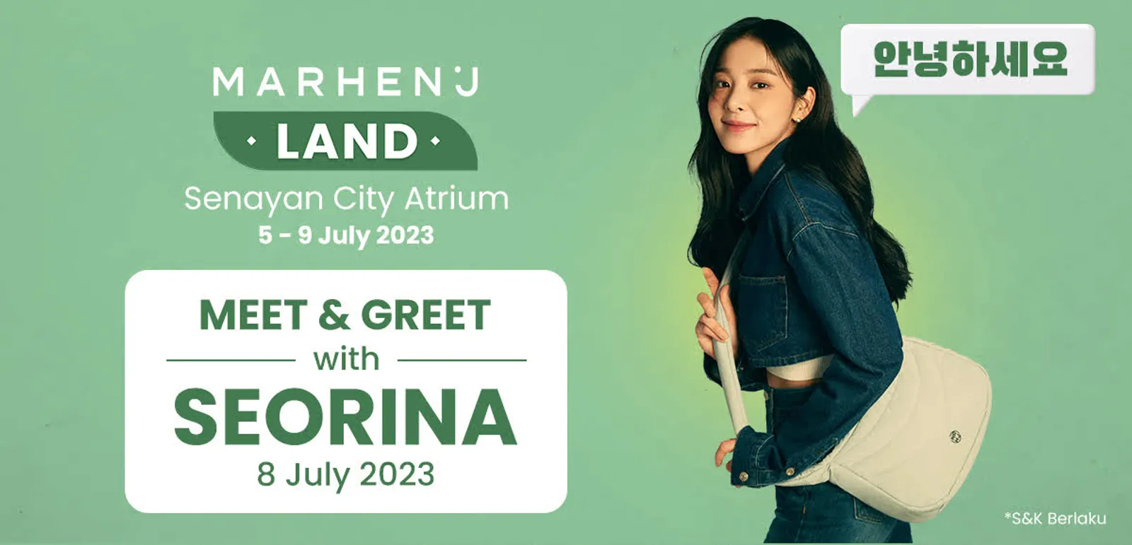 Get Ready, Bela! Seorina akan Gelar Meet & Greet Gratis di Indonesia