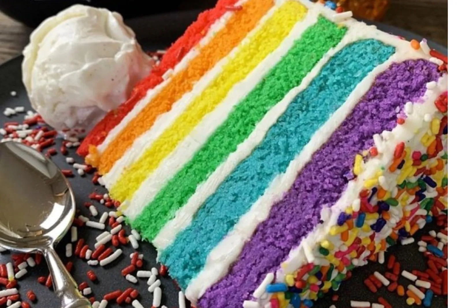 Resep Rainbow Cake Kukus, Bertekstur Lembut dan Ringan
