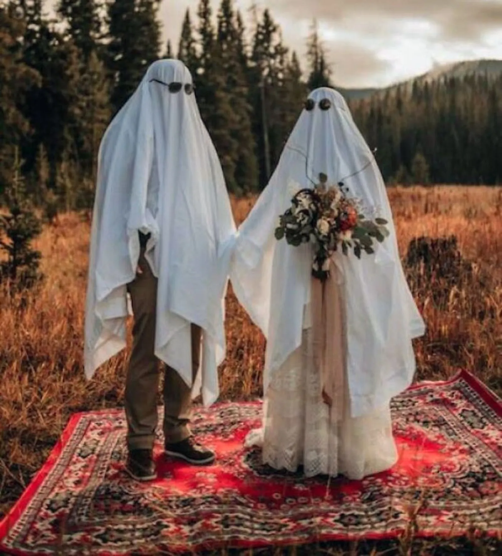 13 Foto Pernikahan Lucu yang Mengocok Perut, Konsepnya di Luar Nalar