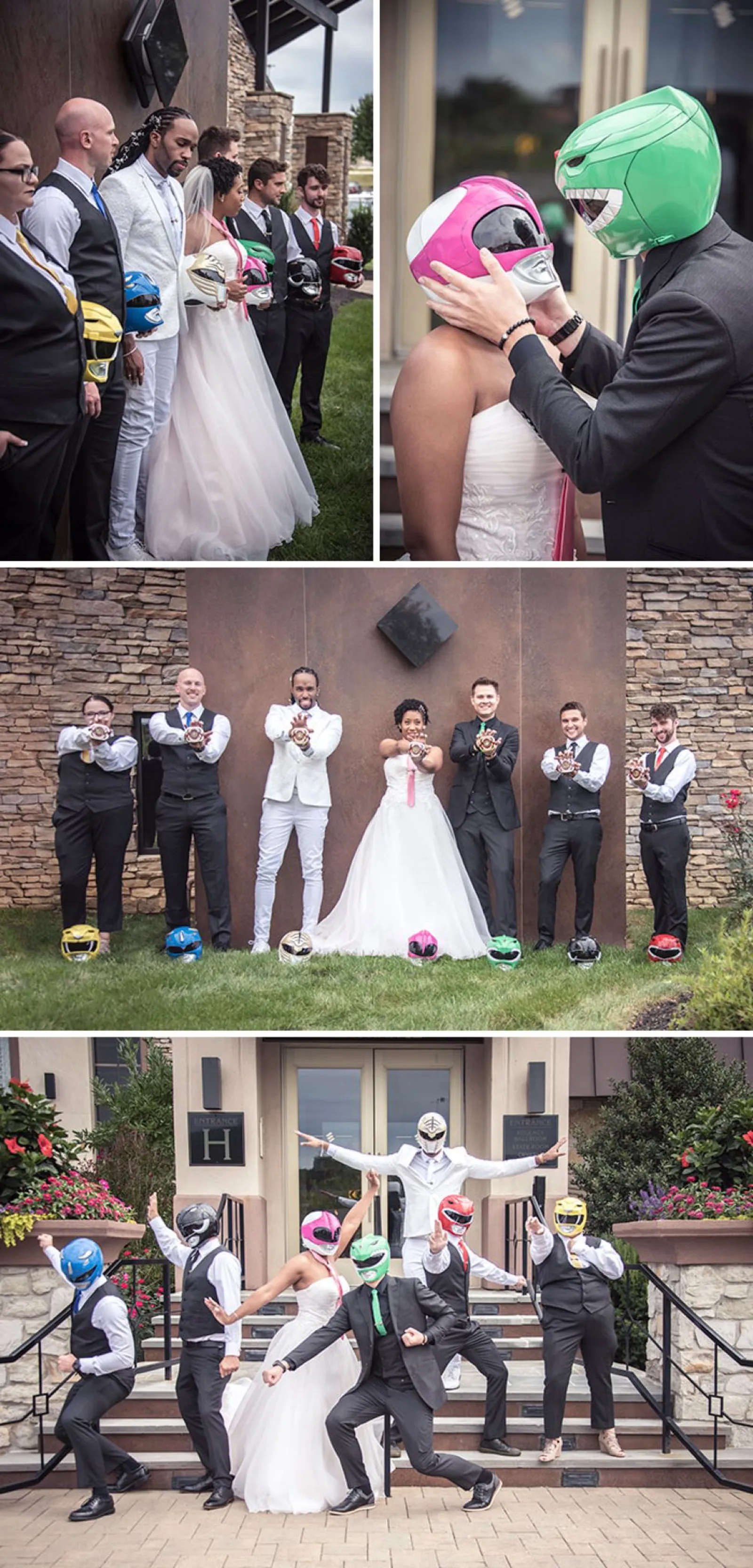 13 Foto Pernikahan Lucu yang Mengocok Perut, Konsepnya di Luar Nalar