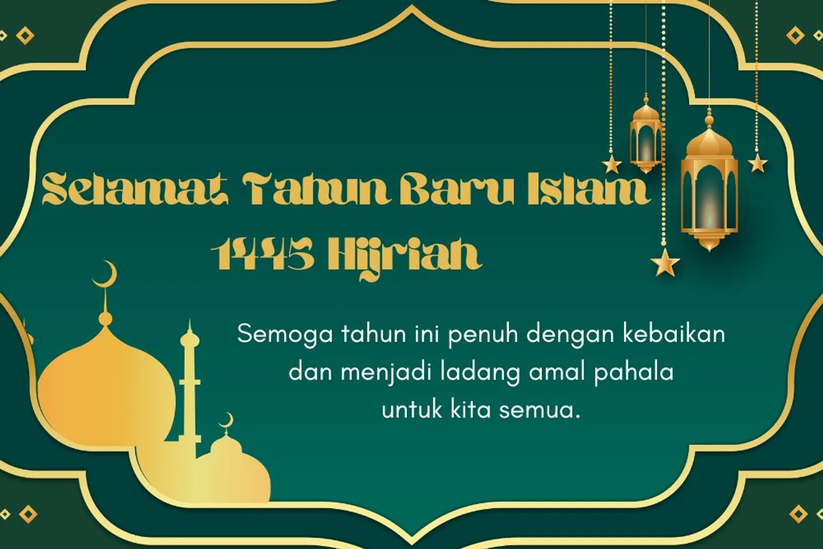 15 Ucapan Tahun Baru Islam 1445 Hijriah, Penuh Harapan dan Doa