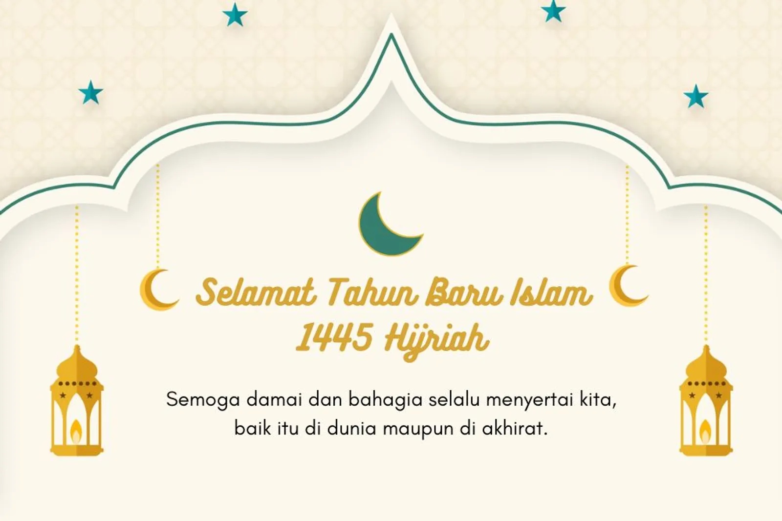 15 Ucapan Tahun Baru Islam 1445 Hijriah, Penuh Harapan dan Doa