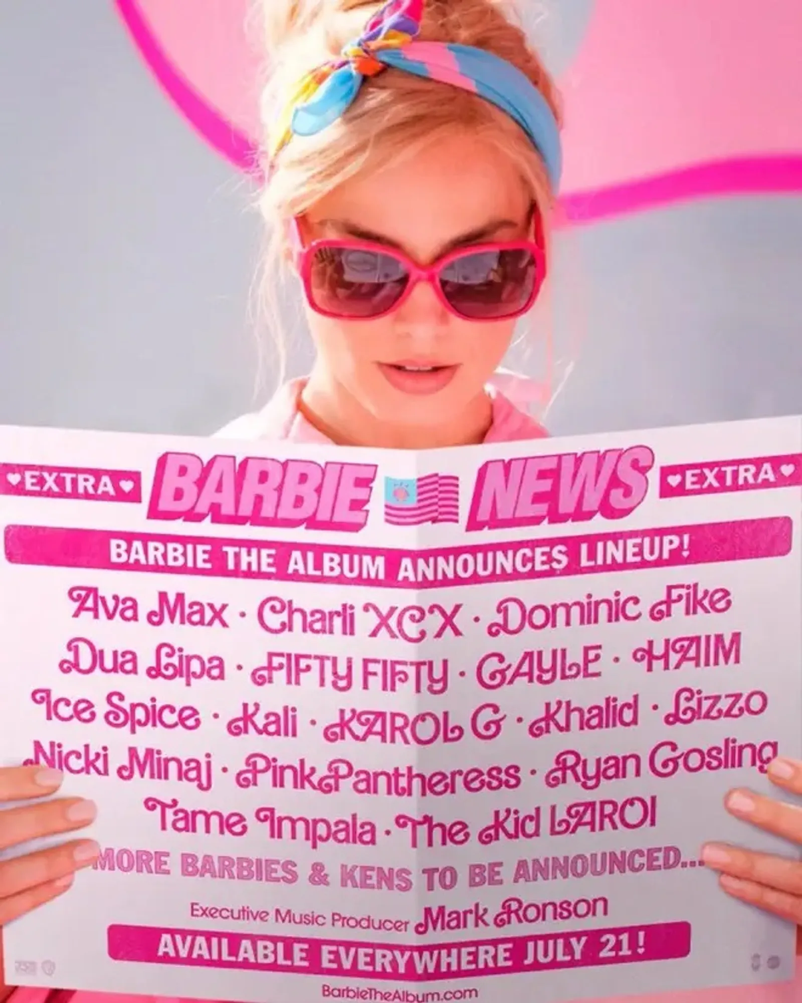 Cerita di Balik Layar Soundtrack 'Barbie' dari Produser Mark Ronson