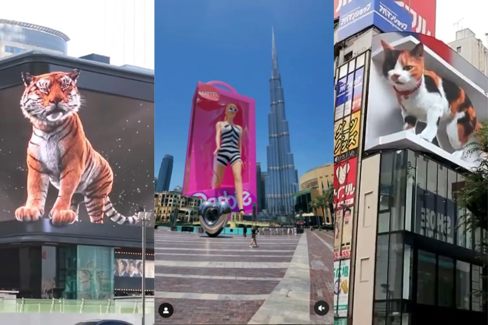 8 Display Promosi Paling Gokil! Terbaru, Barbie di Dubai