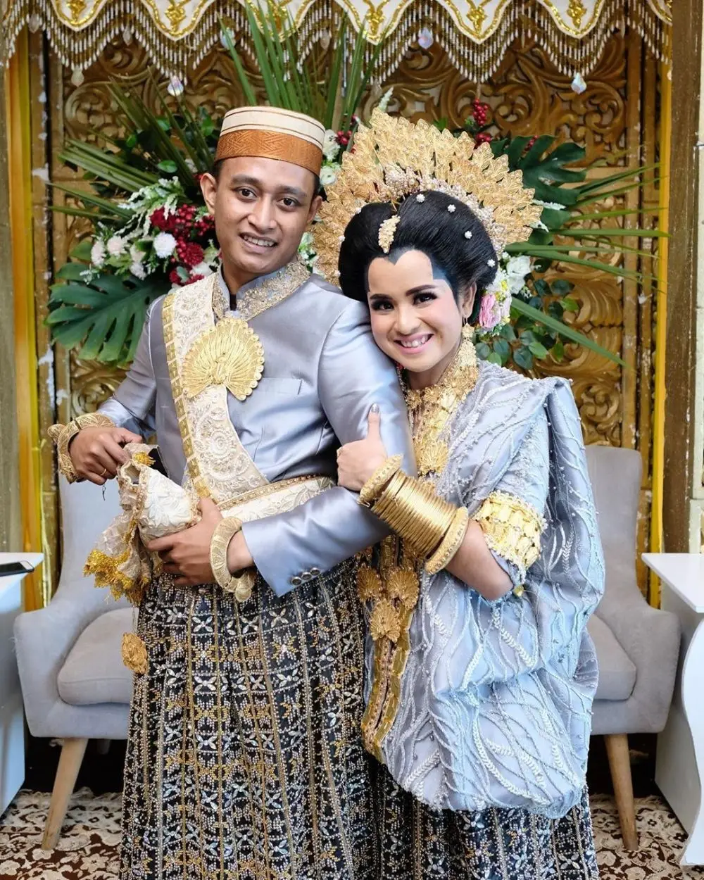 Inspirasi Baju Pengantin Adat Bugis a La Artis Indonesia