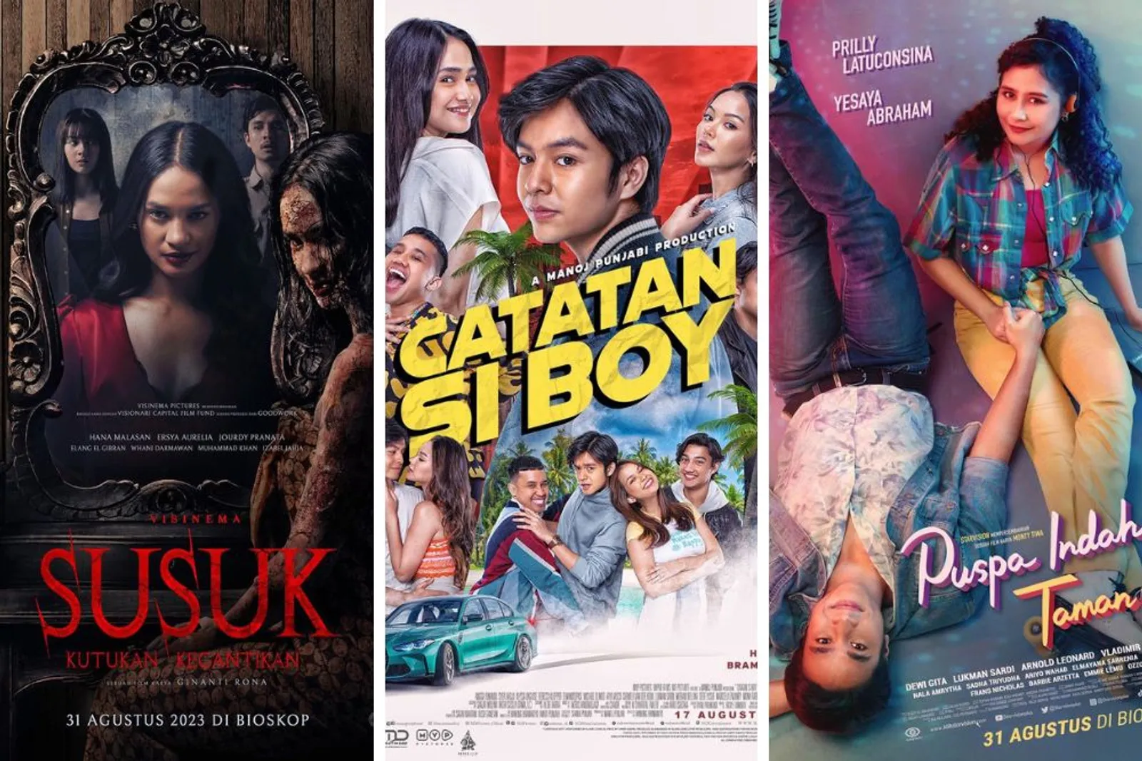 Bulan Baru Tiba, Ini 8 Film Indonesia Yang Akan Tayang Agustus 2023!