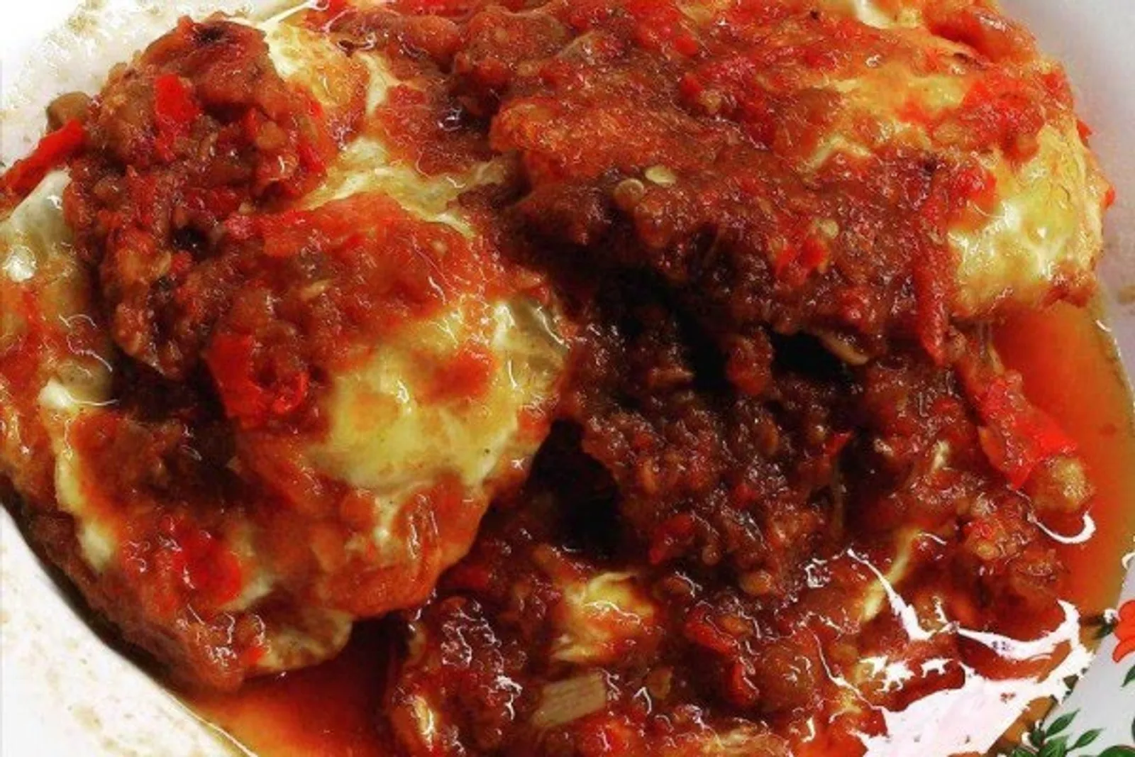 Resep Telur Ceplok Balado Pedas, Nikmat dengan Nasi Hangat