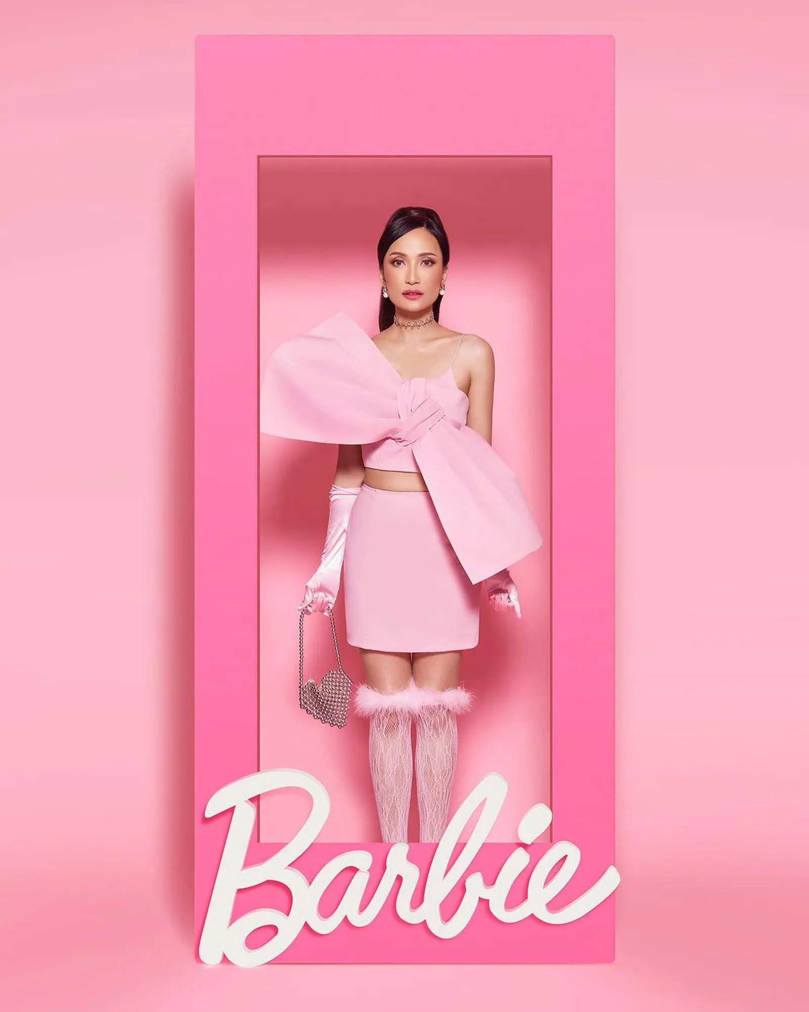 Deretan Gaya Publik Figur Lokal Ikut Tren Cosplay Jadi Barbie