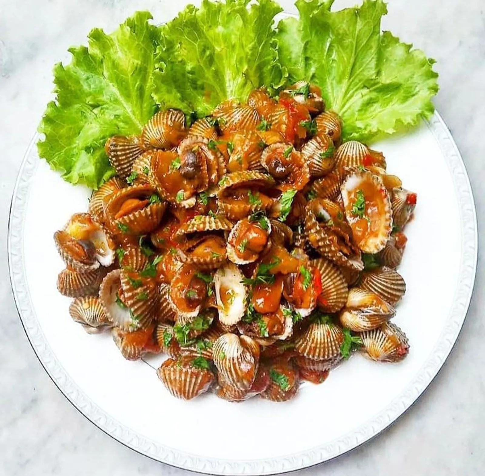 Resep Kerang Saus Padang, Cita Rasa Pedas dan Gurih