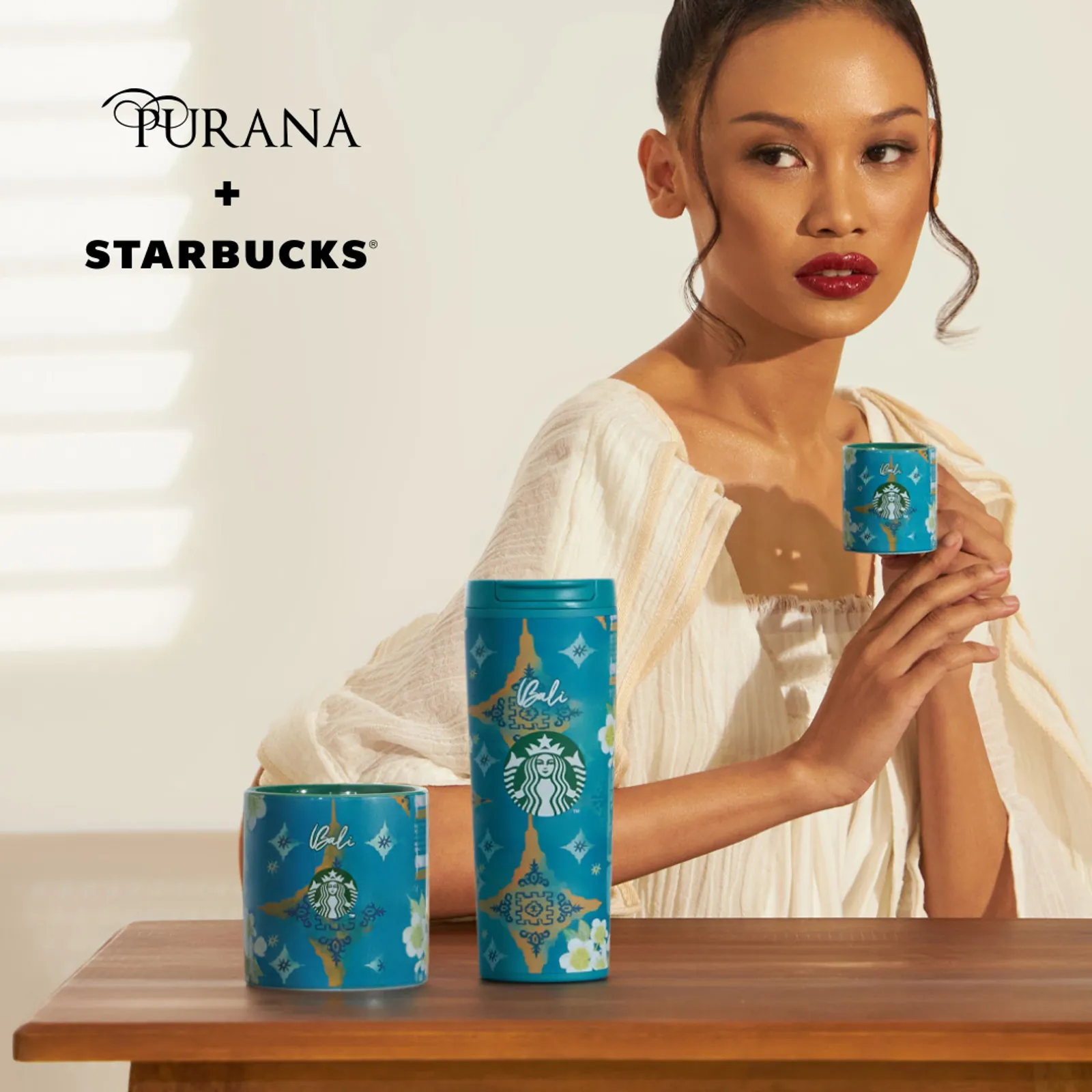 Purana x Starbucks, Rilis Merchandise Berdesain Kain Khas Indonesia
