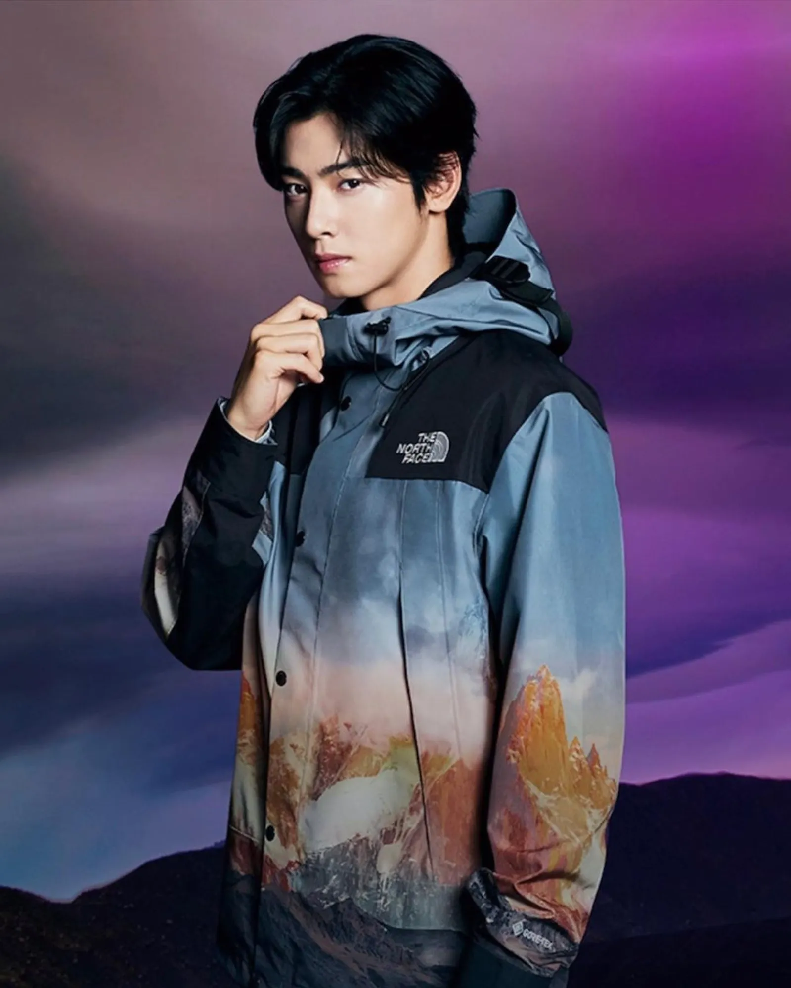 Penampilan Cha EunWoo Bintangi Campaign Terbaru The North Face