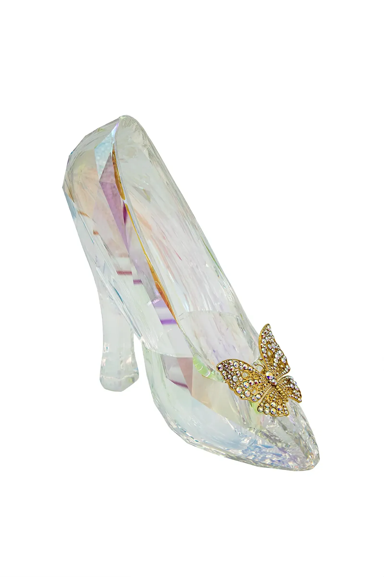 Swarovski Rancang Replika Sepatu Kaca Cinderella Bertabur Kristal