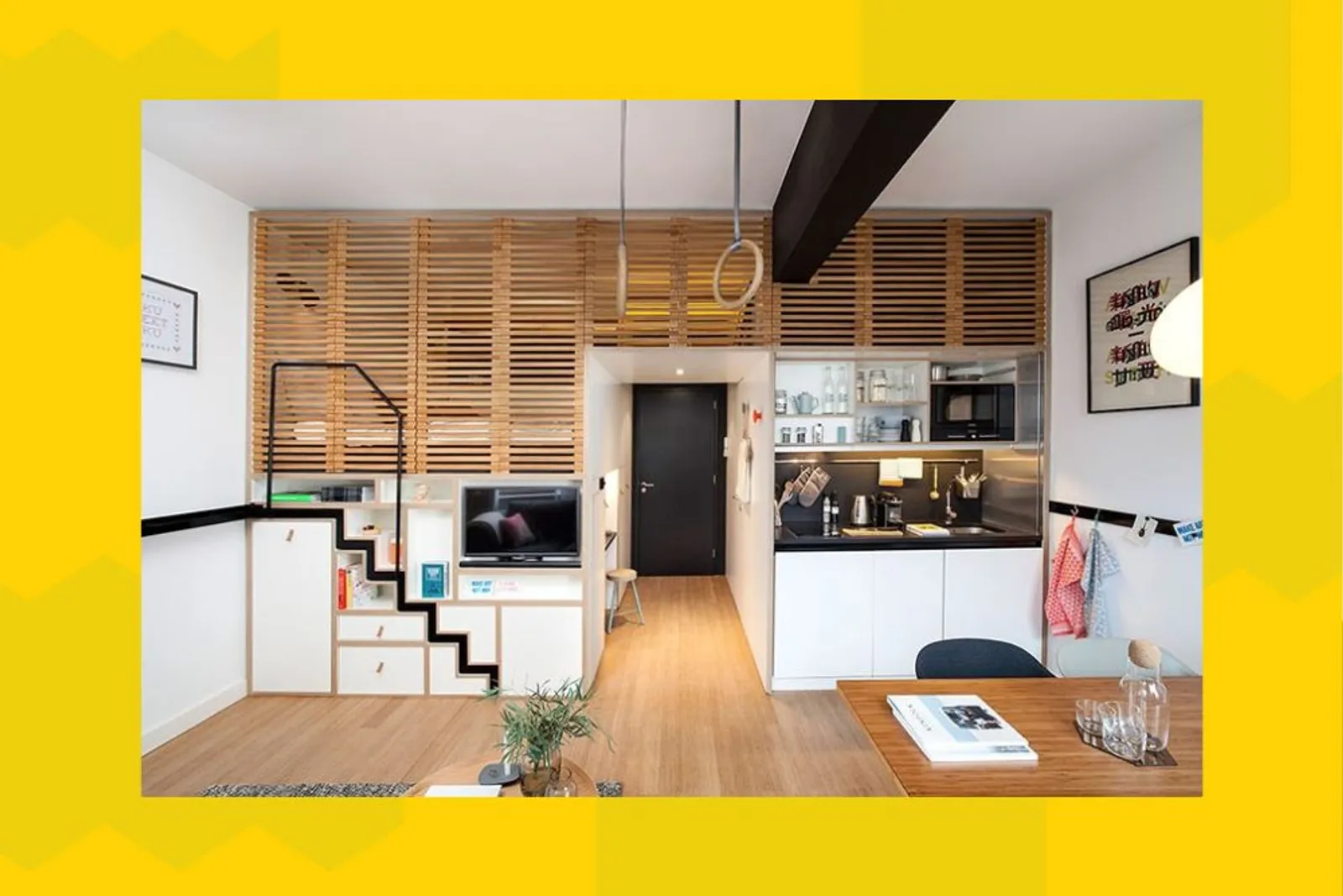 9 Inspirasi Desain Tangga bagi Rumah yang Sempit dan Sederhana