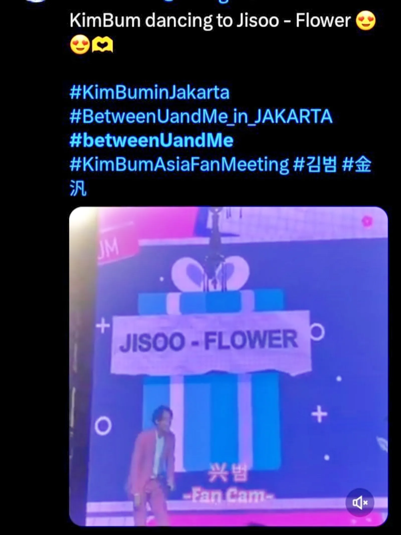 Suka Sate, 10 Momen Epik Fanmeeting Kim Bum 'Between U and Me' 2023