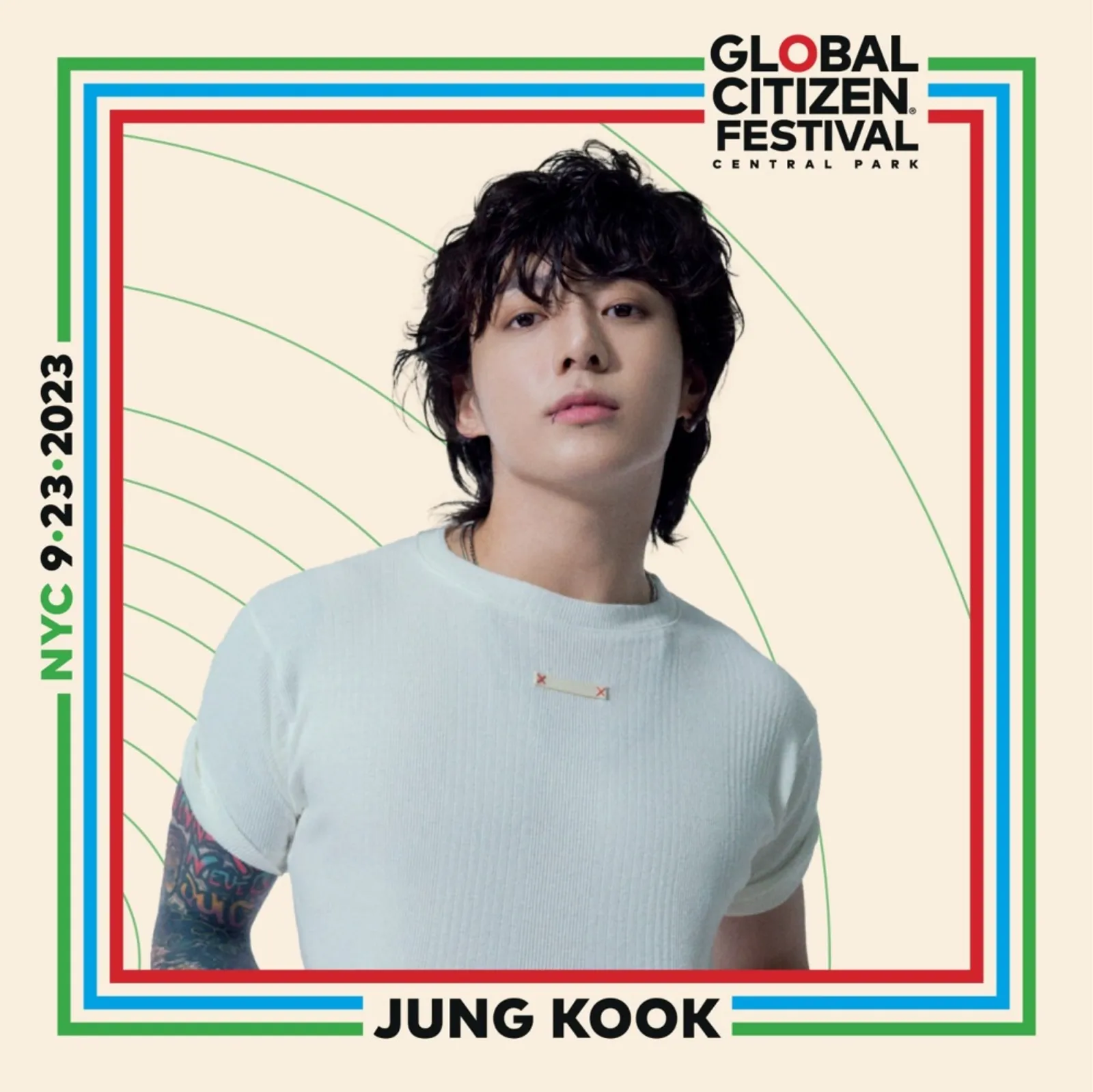 Kebanggaan ARMY! Jungkook 'BTS' Debut di Global Citizen Festival 2023
