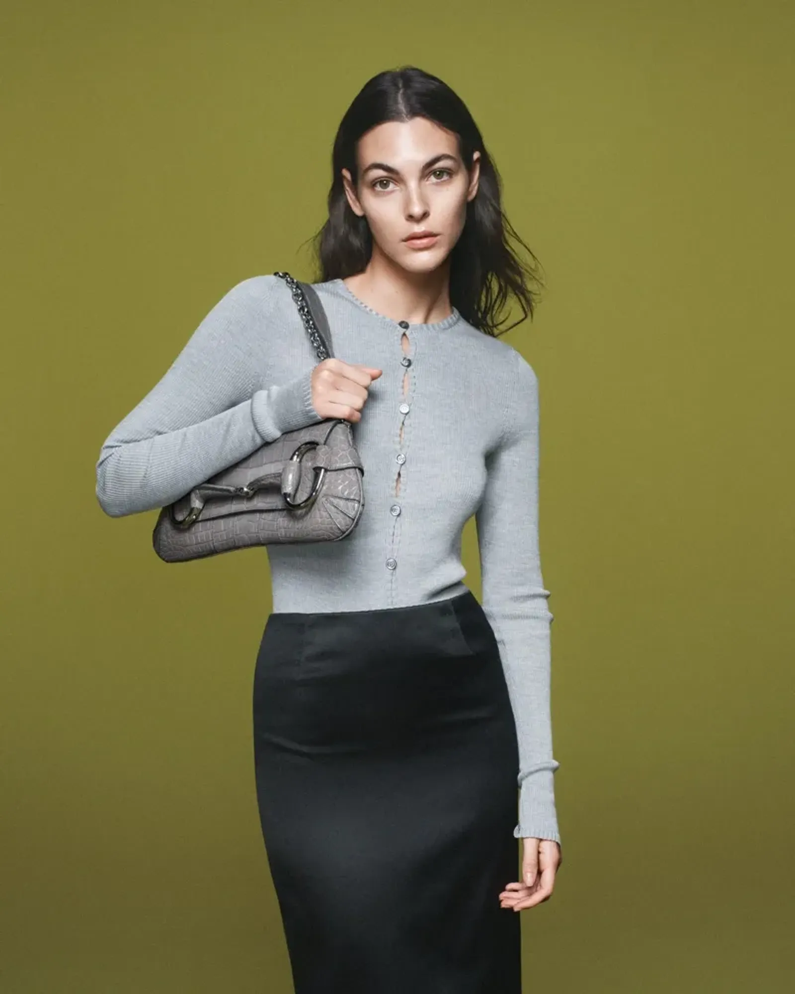 Vittoria Ceretti Bintangi Campaign Gucci Fall/Winter 2023