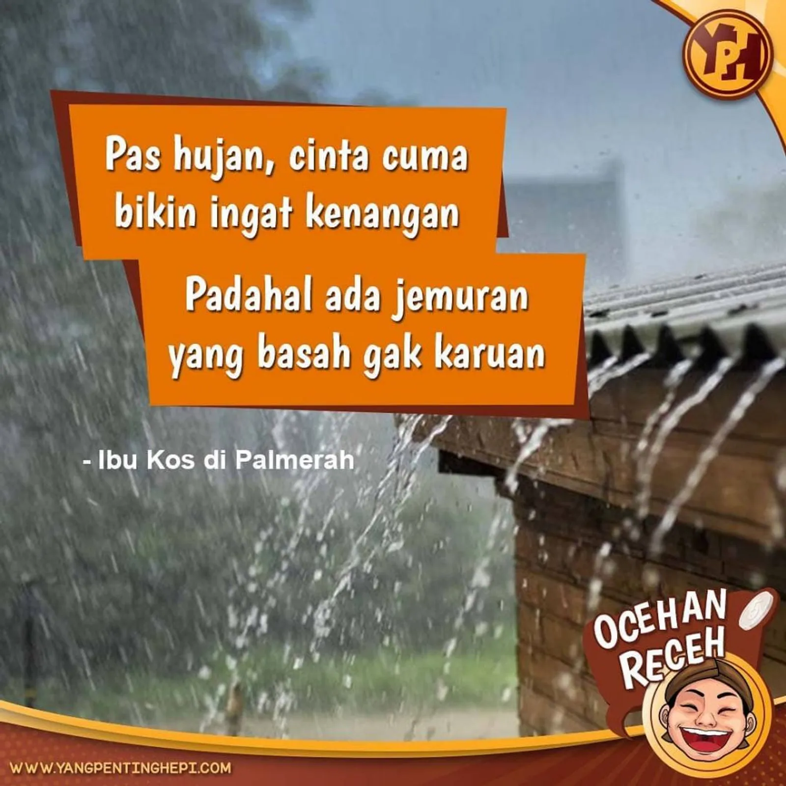 20 Meme Musim Hujan yang Sering Bikin Ingat Mantan