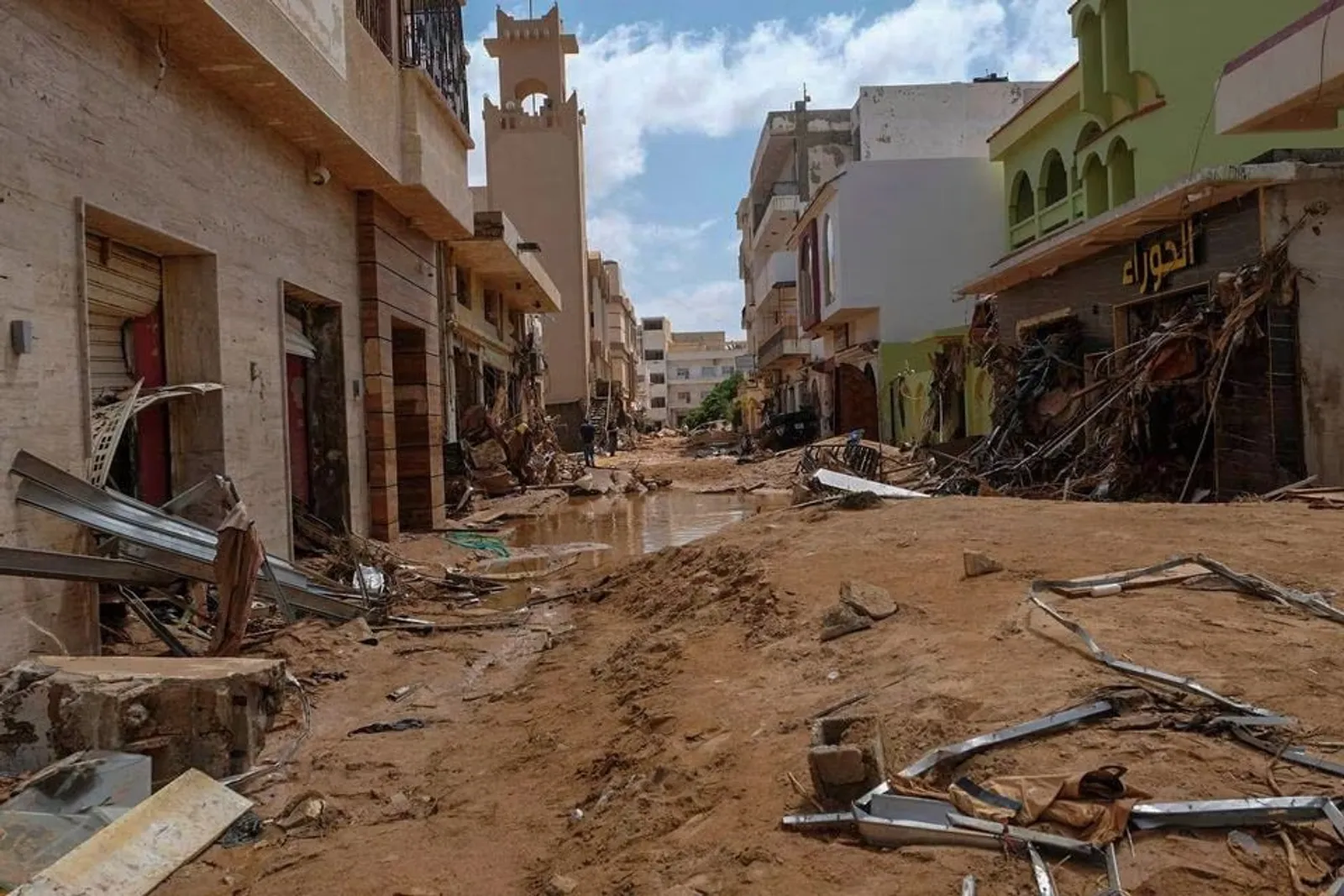 10+ Potret Banjir Bandang di Libya, Diperkirakan 20.000 Orang Tewas!
