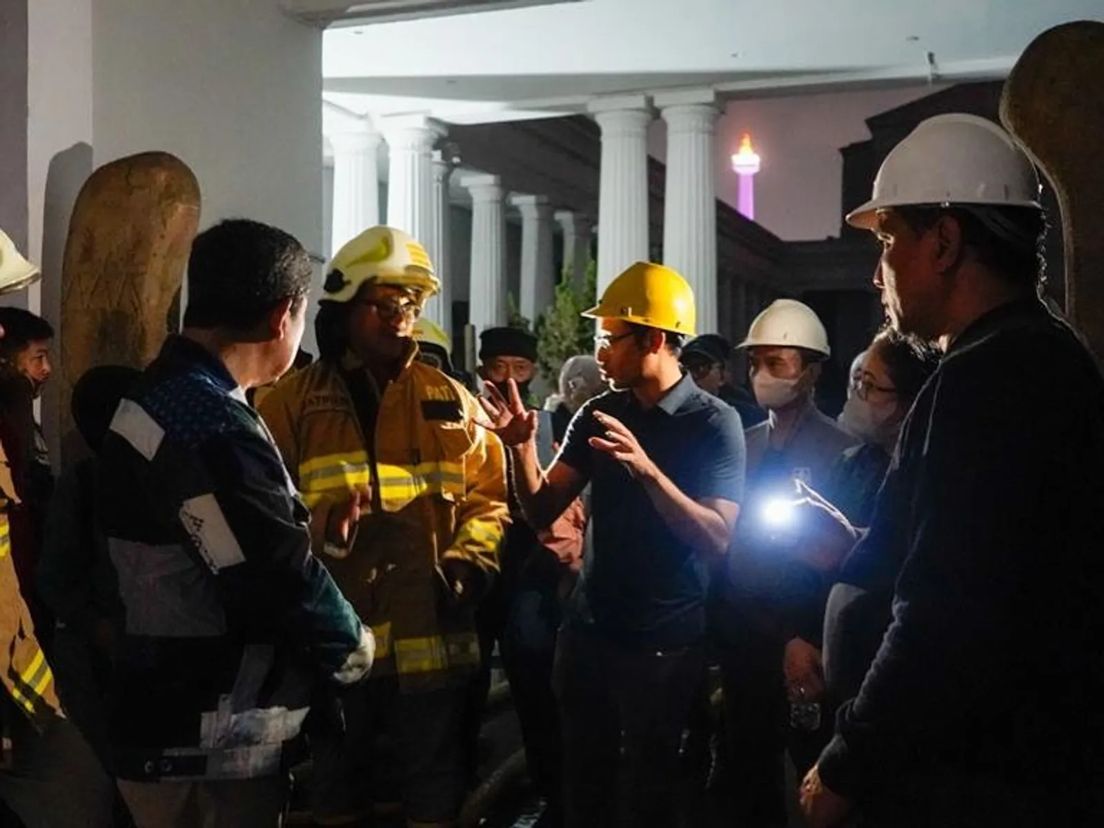 Museum Nasional Kebakaran, Kerahkan Hingga 14 Unit Pemadam Kebakaran