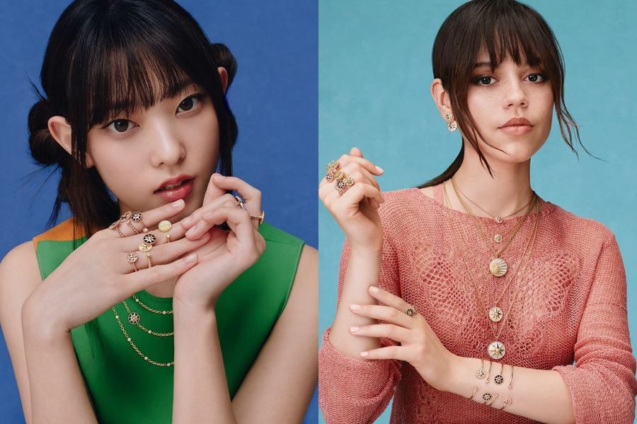 Haerin dan Jenna Ortega Bintangi Campaign Dior Joaillerie