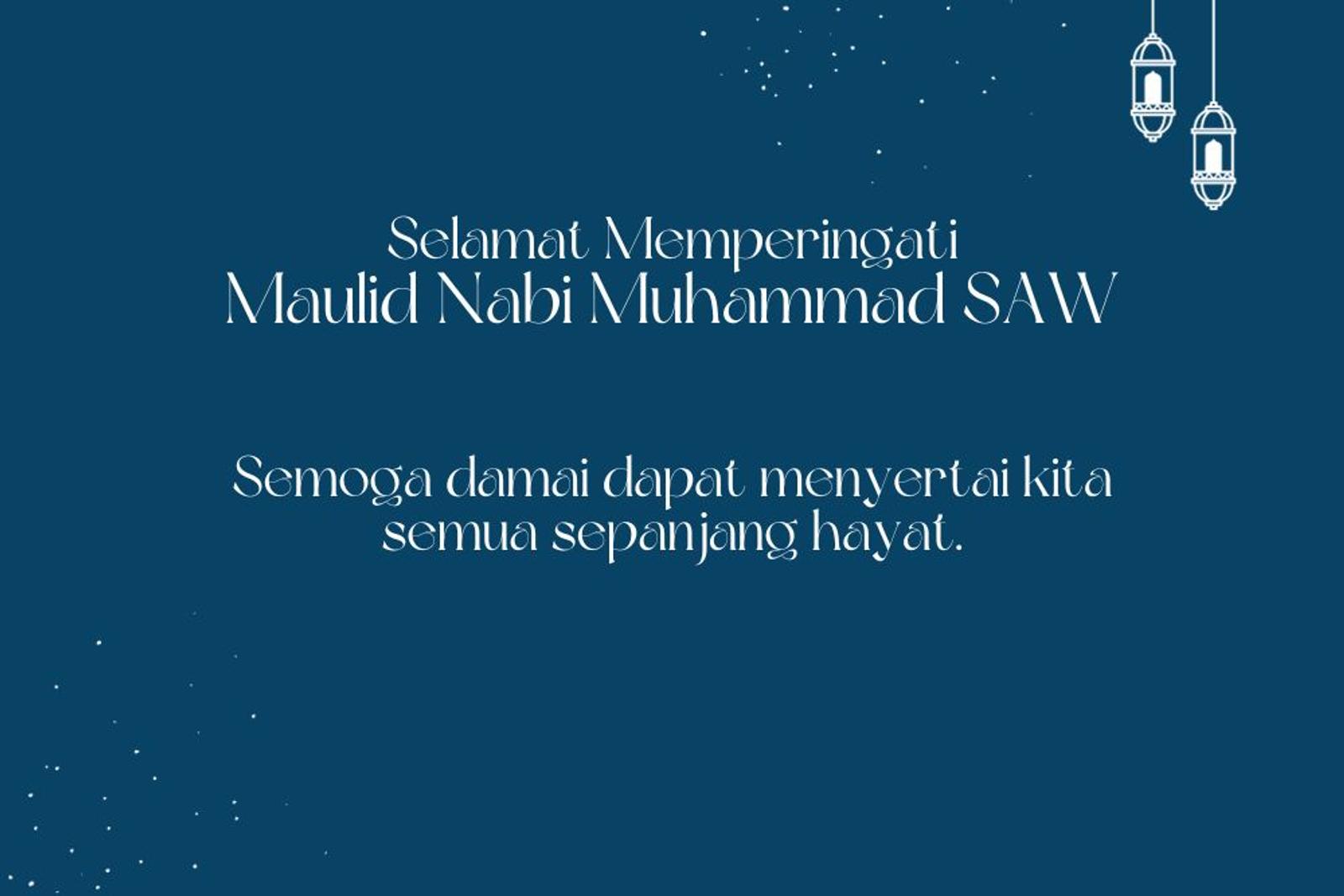 20 Ucapan Maulid Nabi Muhammad SAW dalam Bahasa Inggris & Indonesia