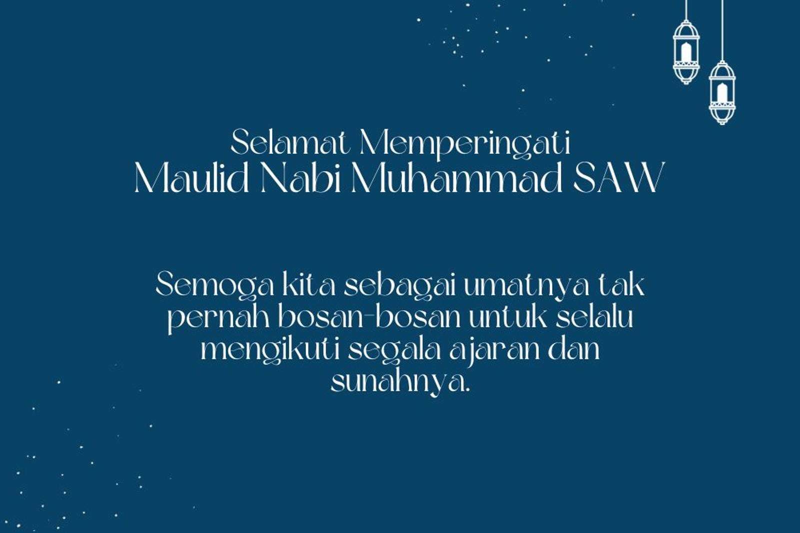 20 Ucapan Maulid Nabi Muhammad SAW dalam Bahasa Inggris & Indonesia