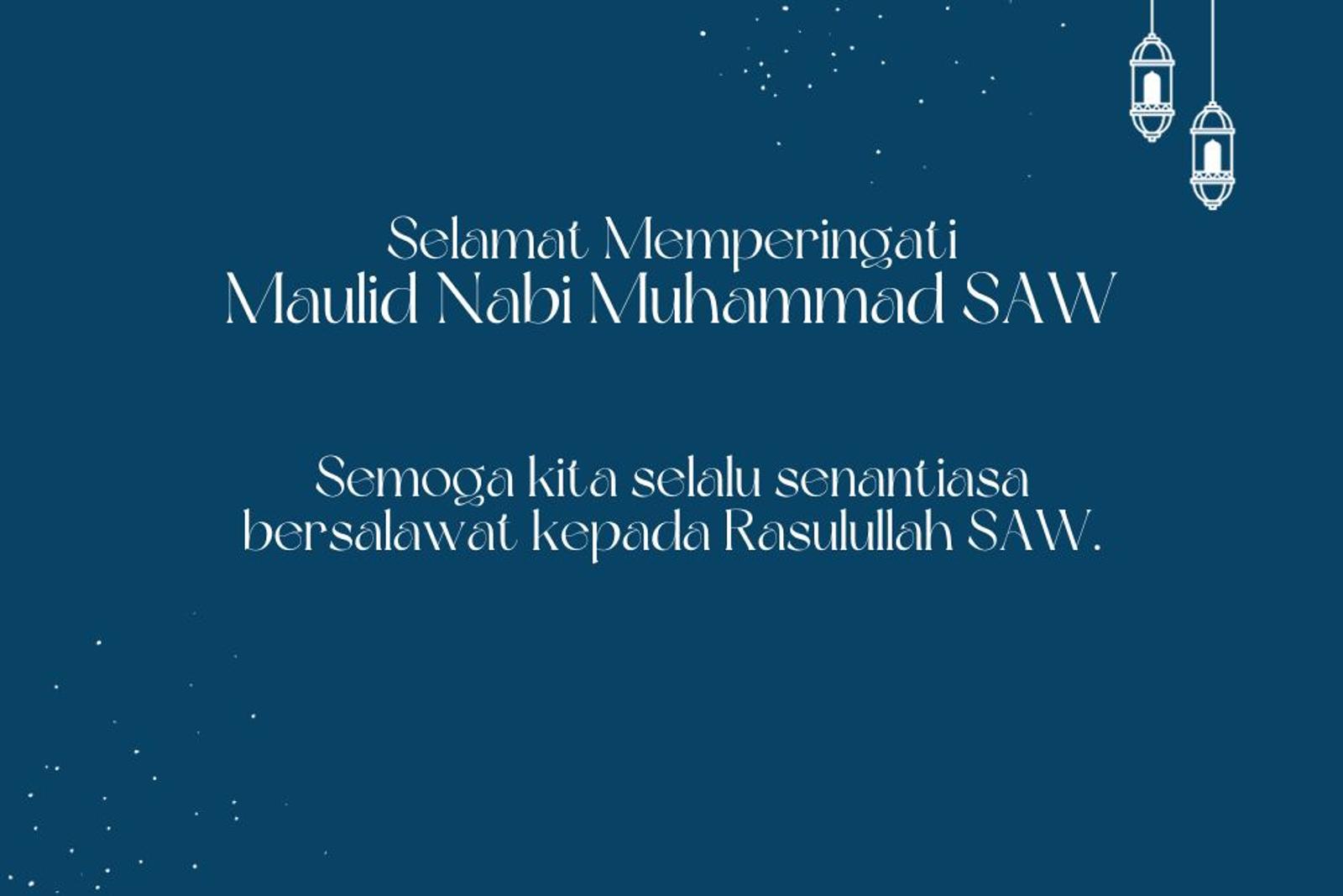 20 Ucapan Maulid Nabi Muhammad SAW dalam Bahasa Inggris & Indonesia