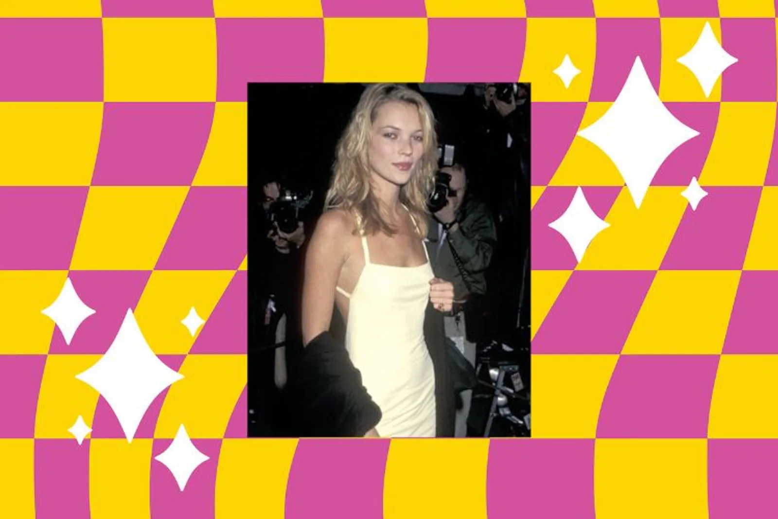 Inspirasi Gaya Chic Tahun 90-an a La Kate Moss