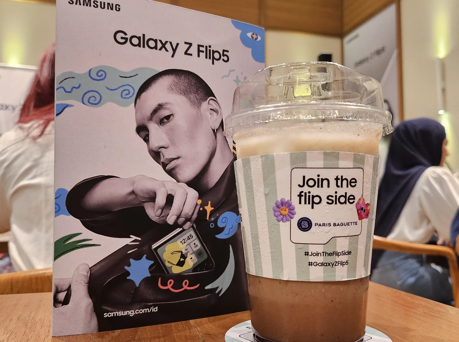 Samsung x Paris Baguette Gelar Flip Cafe, Hadirkan Kafe Nuansa K-Wave