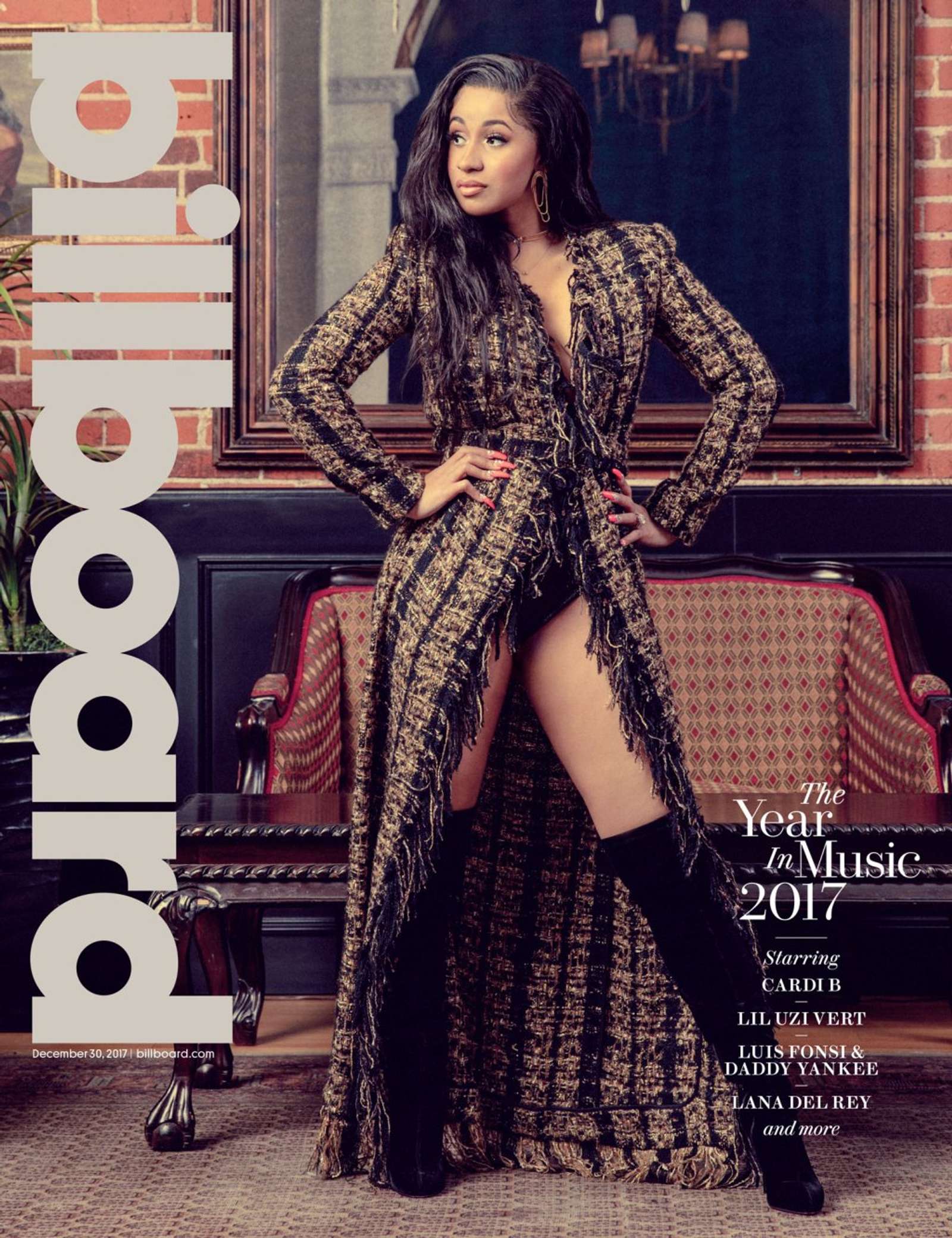 Deretan Gaya Seksi Cardi B saat Jadi Cover Girl Majalah 