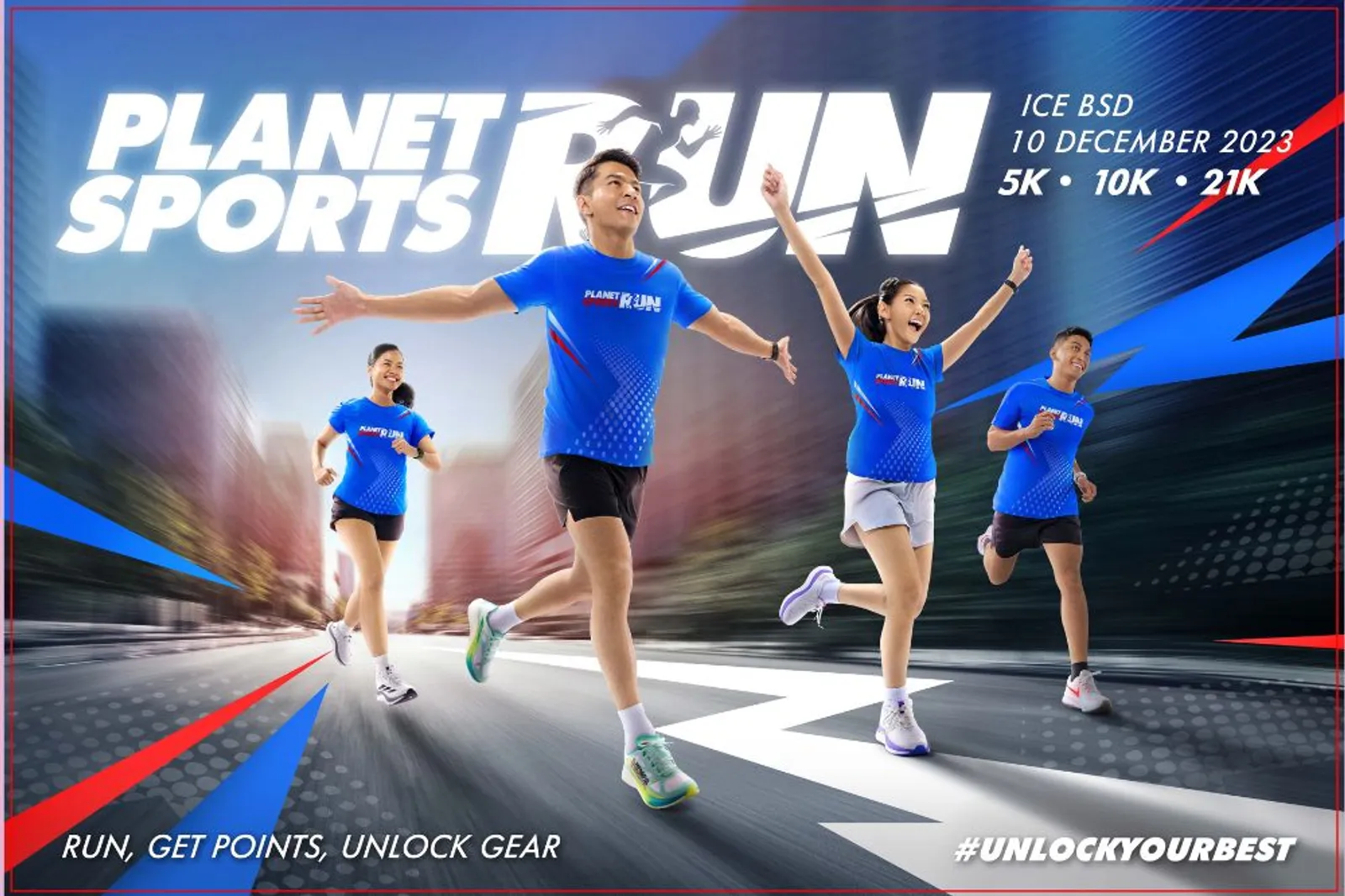 Planet Sports Run, Kesempatan Dapat Running Gear Dengan Lomba Lari